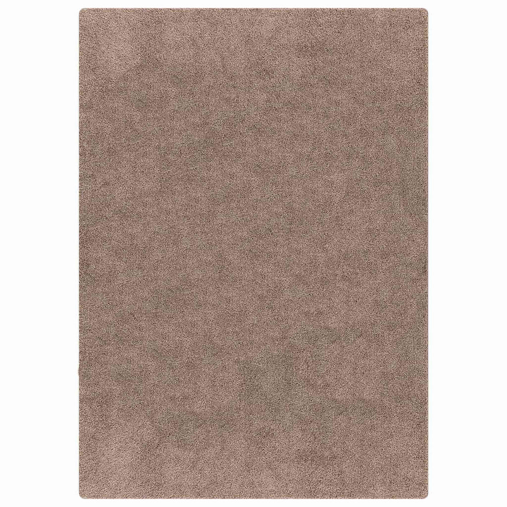 Vidaxl antislip shaggy tapijt bruin 160 x 230 cm pp