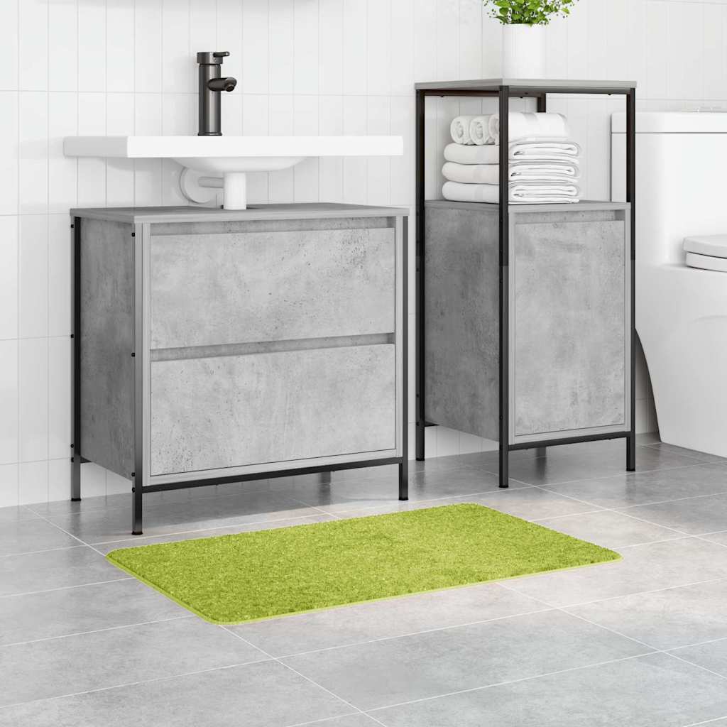 Vidaxl antislip badmat groen 50 x 80 cm pp