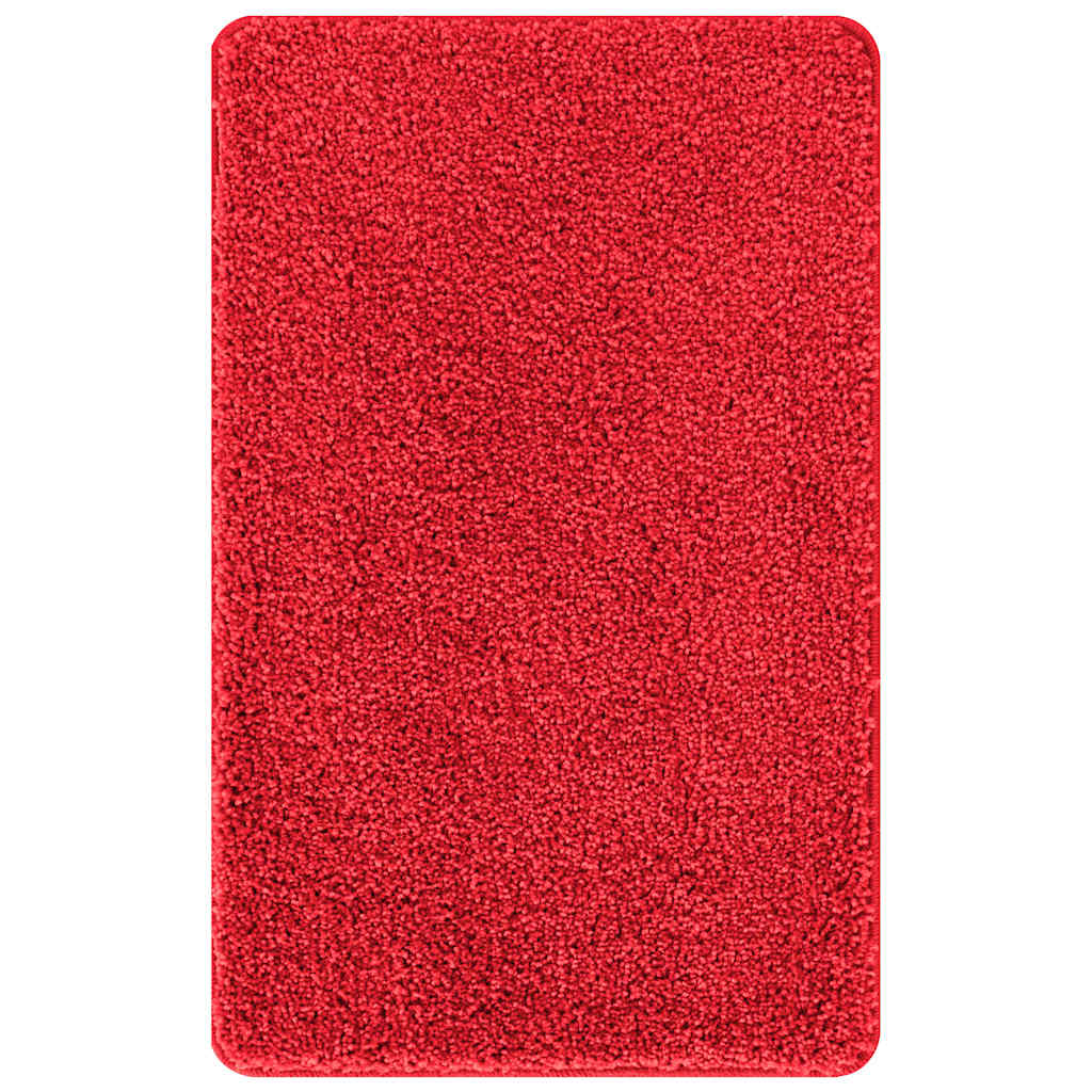 Vidaxl antislip badmat rood 60 x 90 cm pp