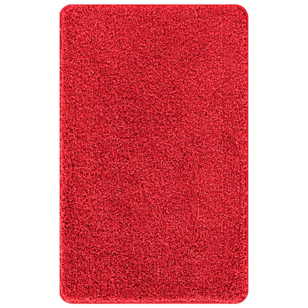 Vidaxl antislip badmat rood 60 x 90 cm pp