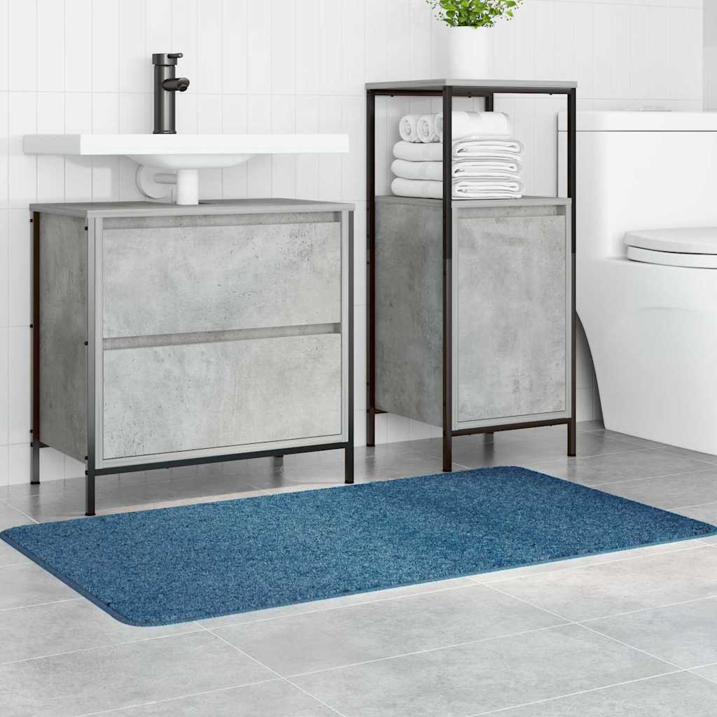 Vidaxl antislip badmat blauw 70 x 120 cm pp