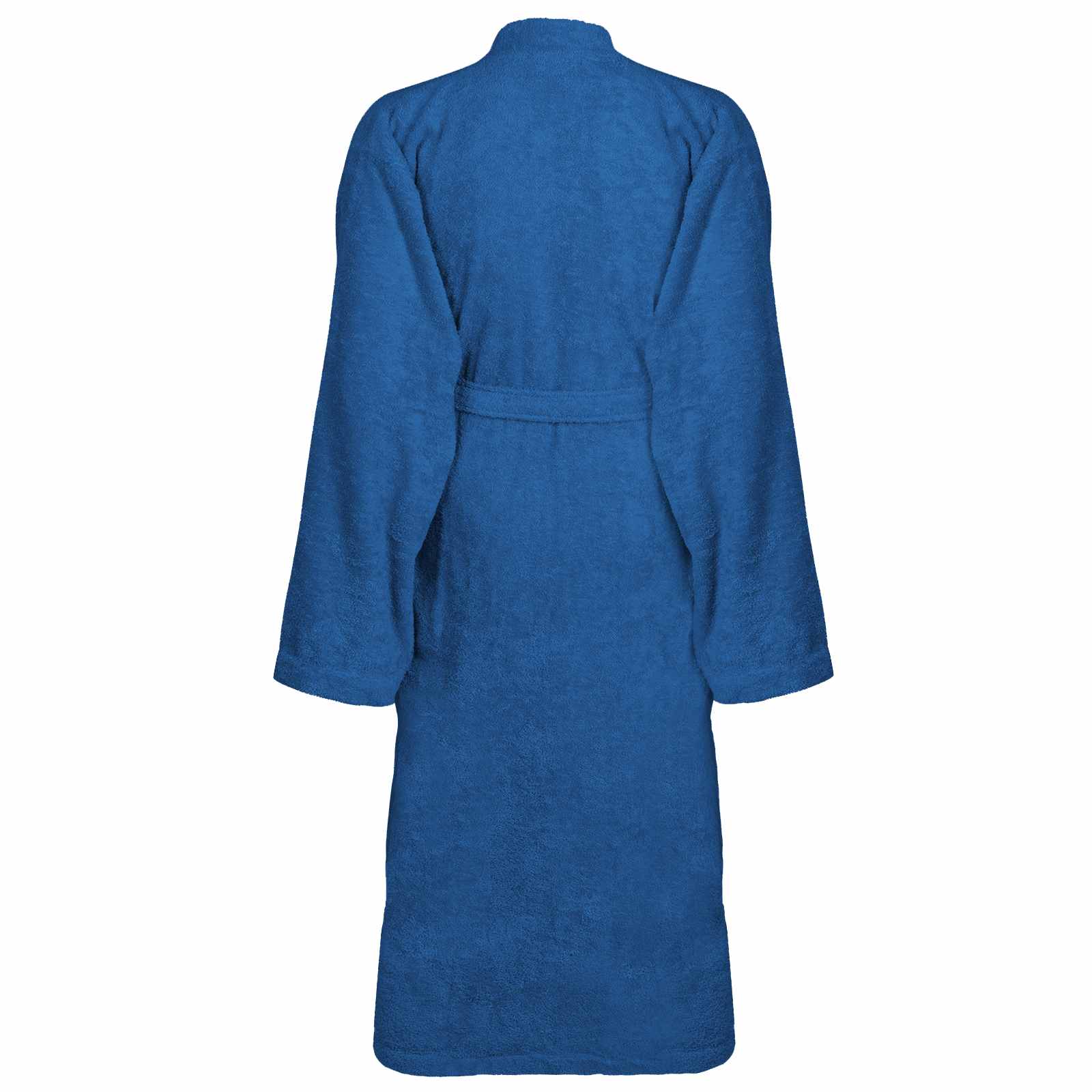 Vidaxl badjas kinn blauw xxxl katoen