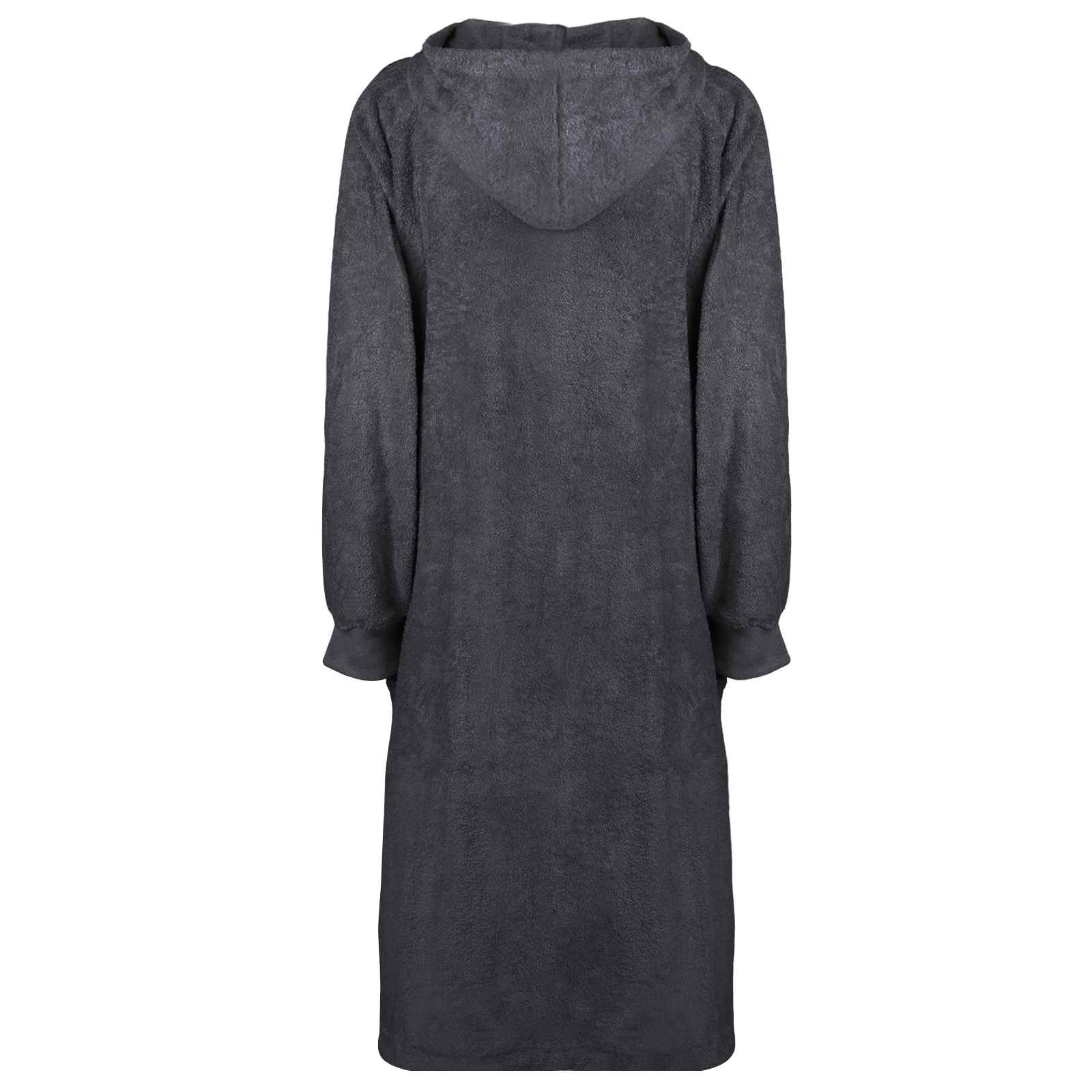 Vidaxl deken hoodie kinn antraciet xl katoen