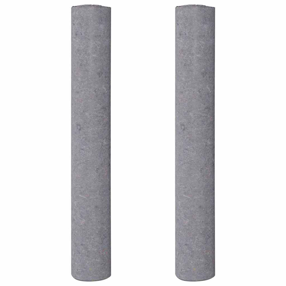 Vidaxl antislip schildersvlies 2 st 10 m 220 g m² grijs