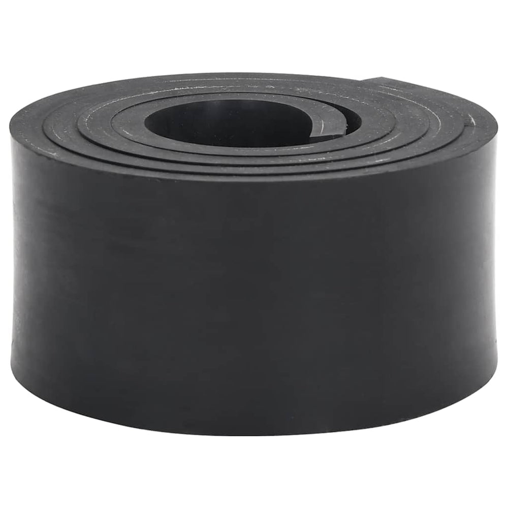 Vidaxl rubberen rand voor sneeuwploeg 200x10x1 cm zwart