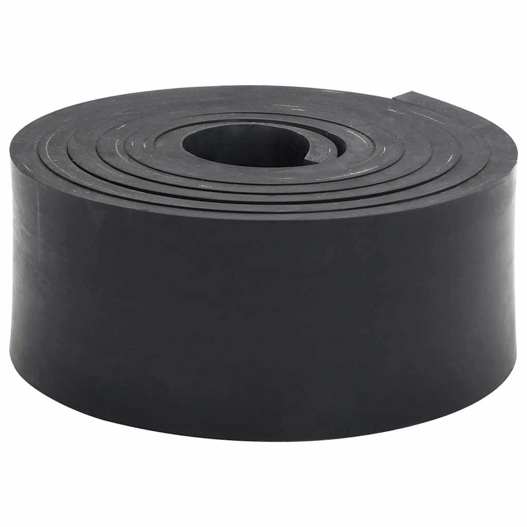 Vidaxl rubberen rand voor sneeuwploeg 250x10x1 cm zwart