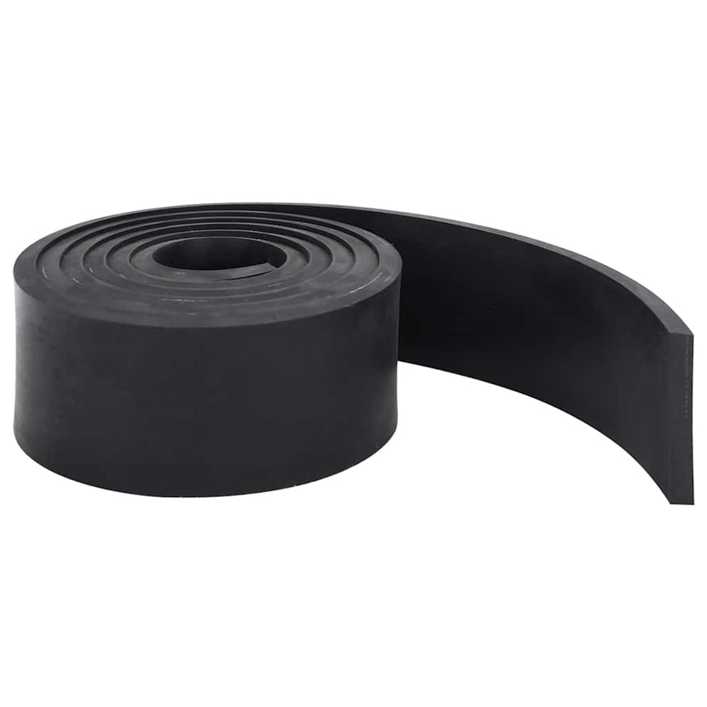 Vidaxl rubberen rand voor sneeuwploeg 250x10x1 cm zwart