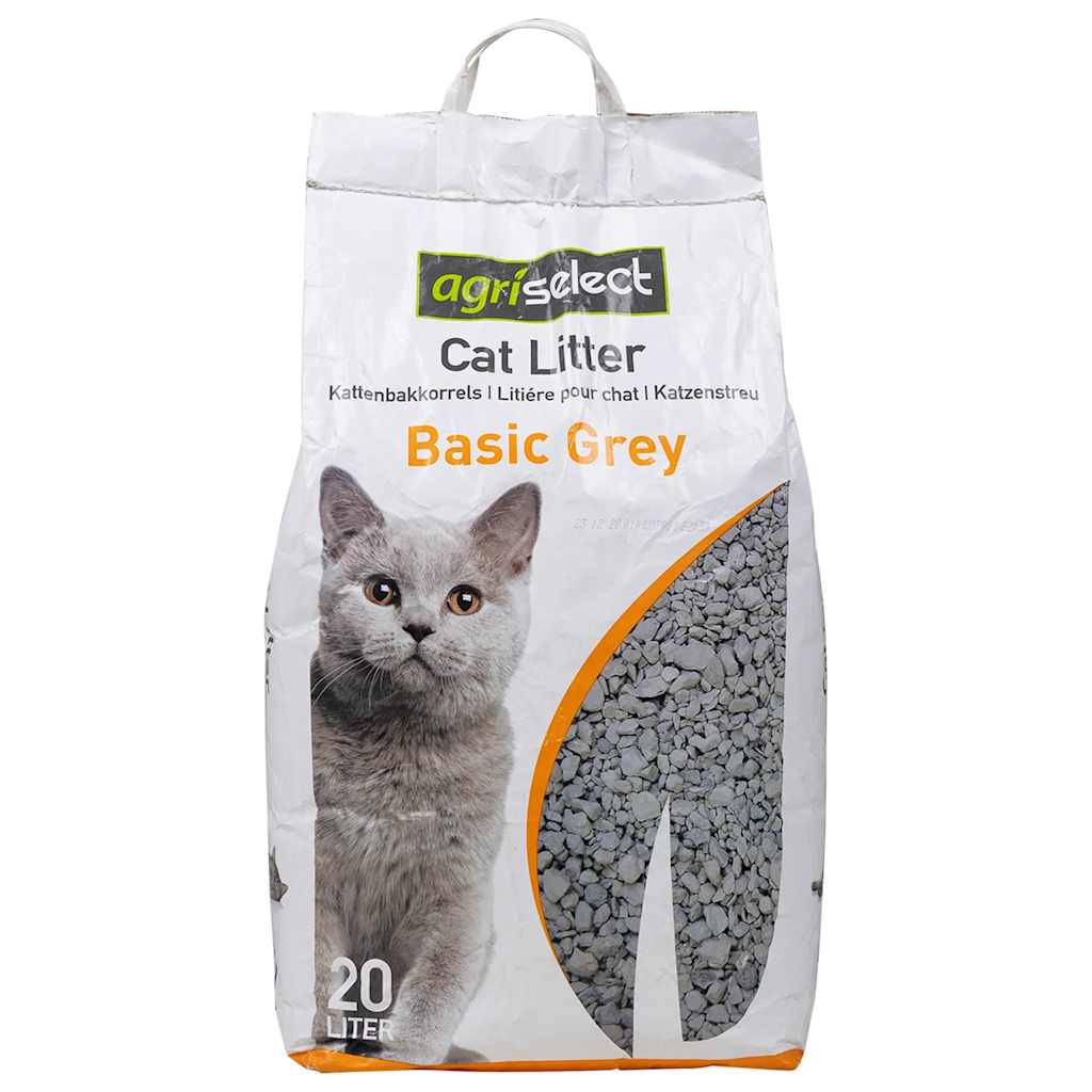 Vidaxl kattenbakvulling met babypoeder geur bentoniet 20l