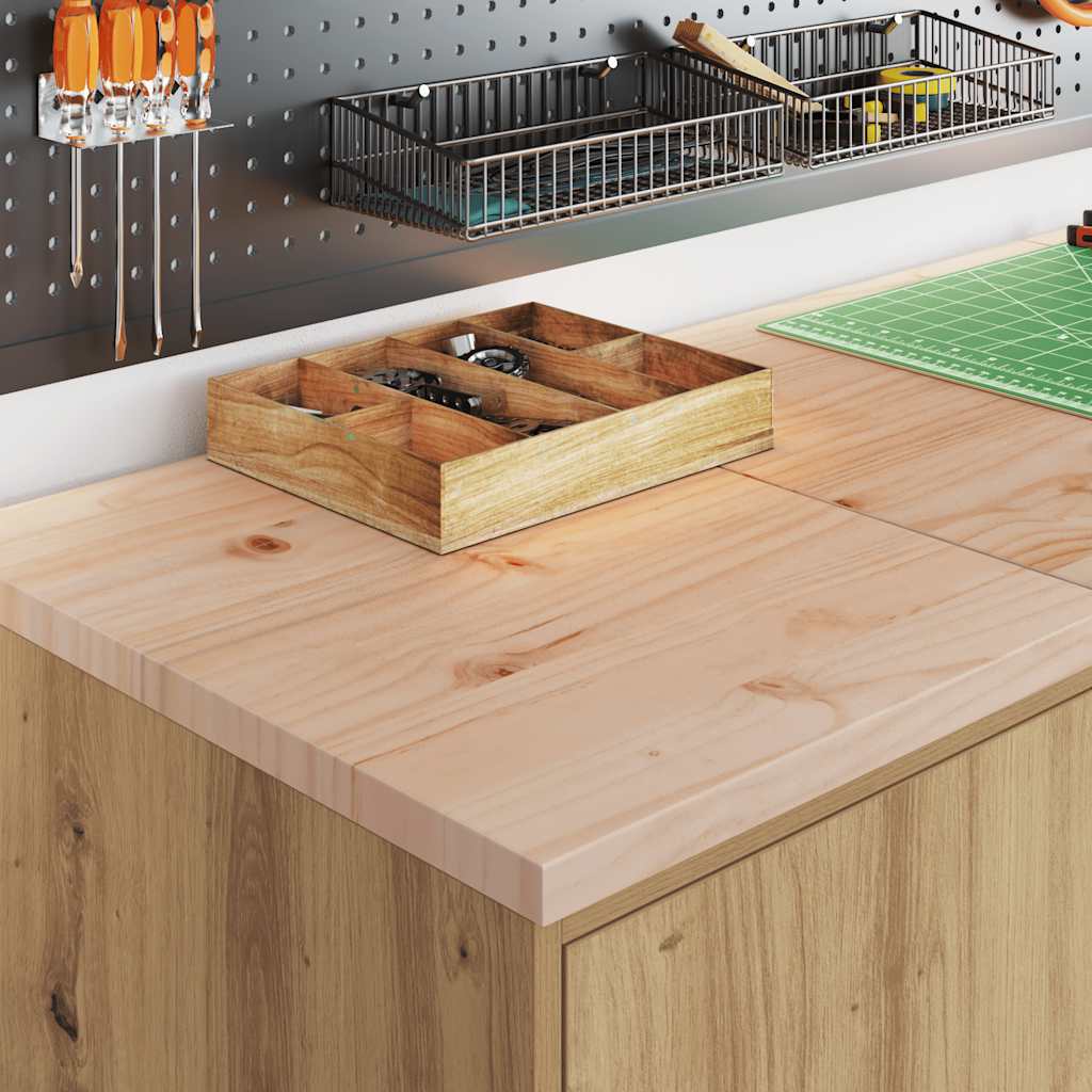 Vidaxl garagekast 40x51x85 cm massief grenenhout artisan eikenkleurig