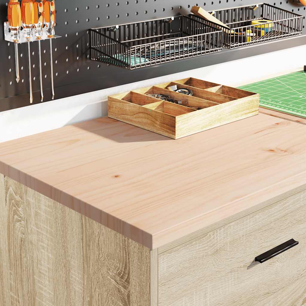 Vidaxl garagekast 60x51x85 cm massief grenenhout sonoma eikenkleurig
