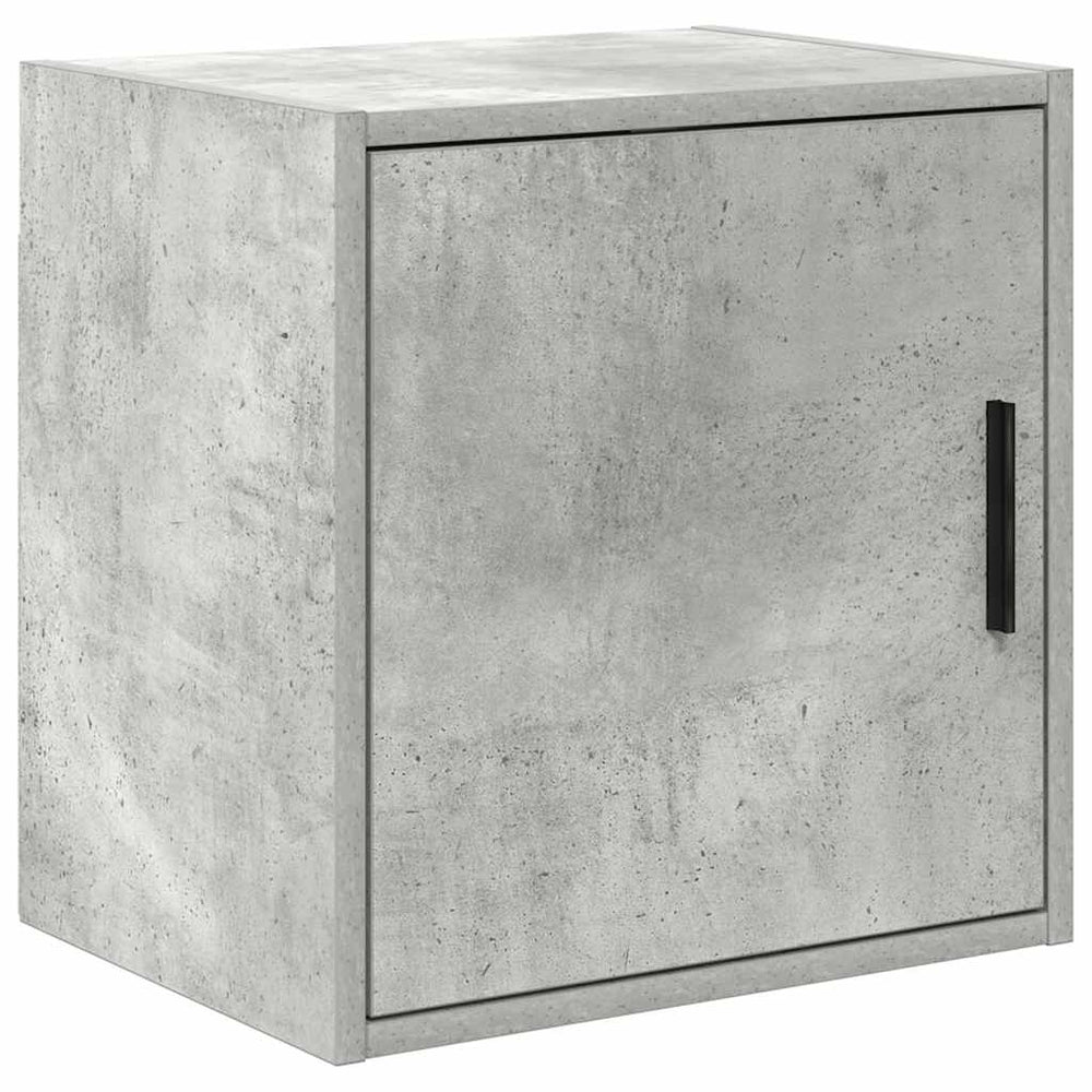 Vidaxl garage wandkast betongrijs bewerkt hout