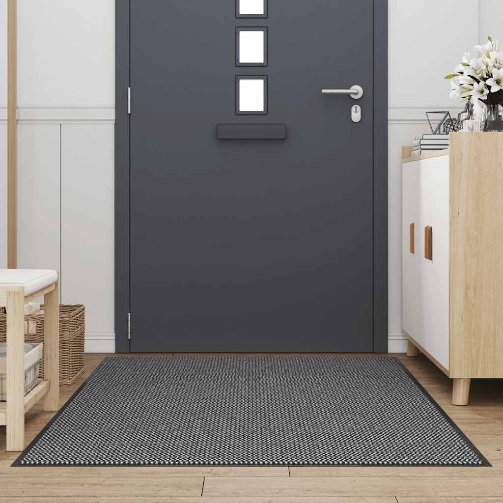 Vidaxl deurmat 115x200 cm antracietkleurig