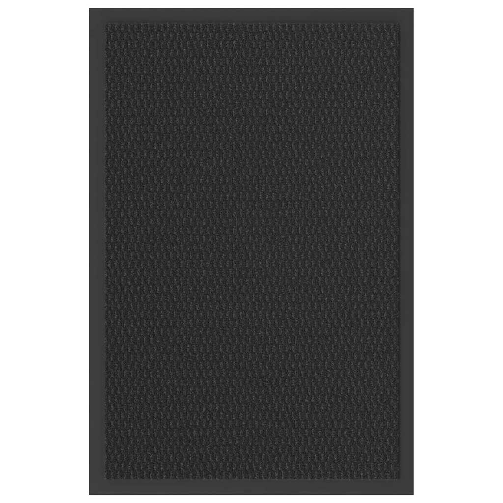 Vidaxl deurmat 40x60 cm zwart