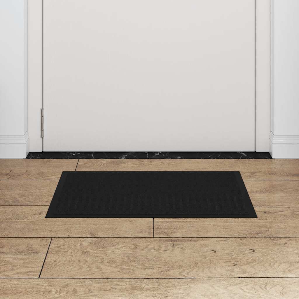 Vidaxl deurmat 40x60 cm zwart
