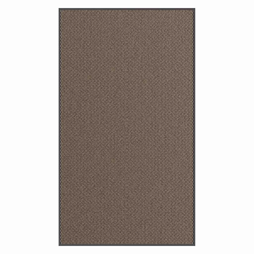 Vidaxl deurmat 115x200 cm bruin