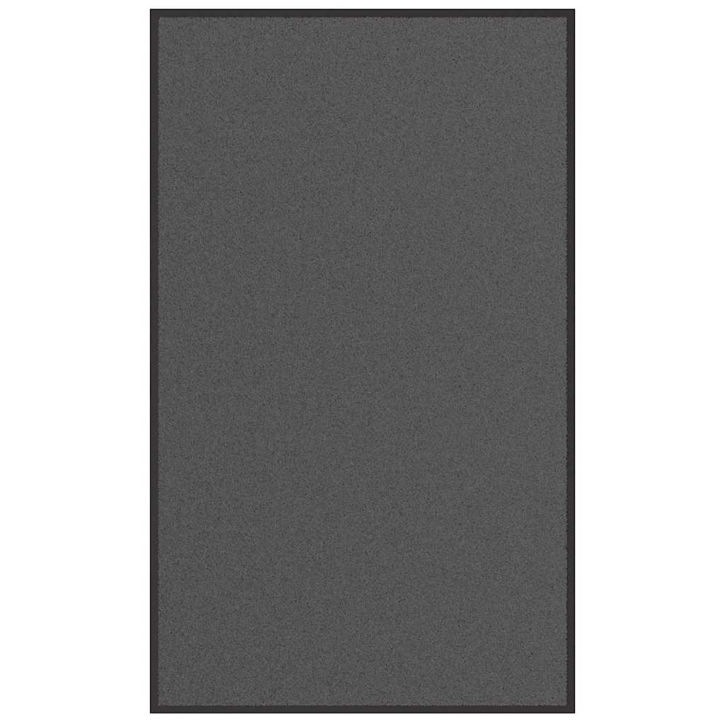 Vidaxl deurmat 90x150 cm antracietkleurig