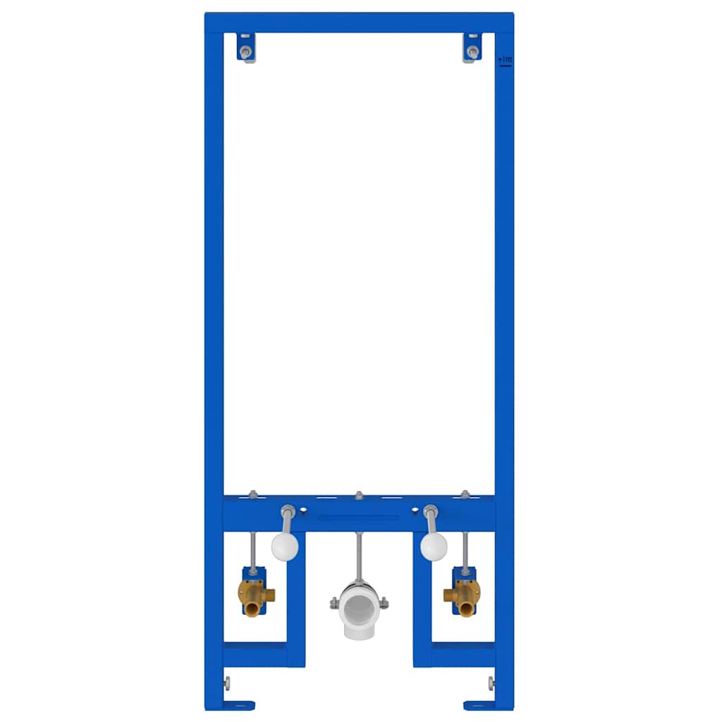 Vidaxl badkamer muursteun blauw 50 x 3 x 112 cm