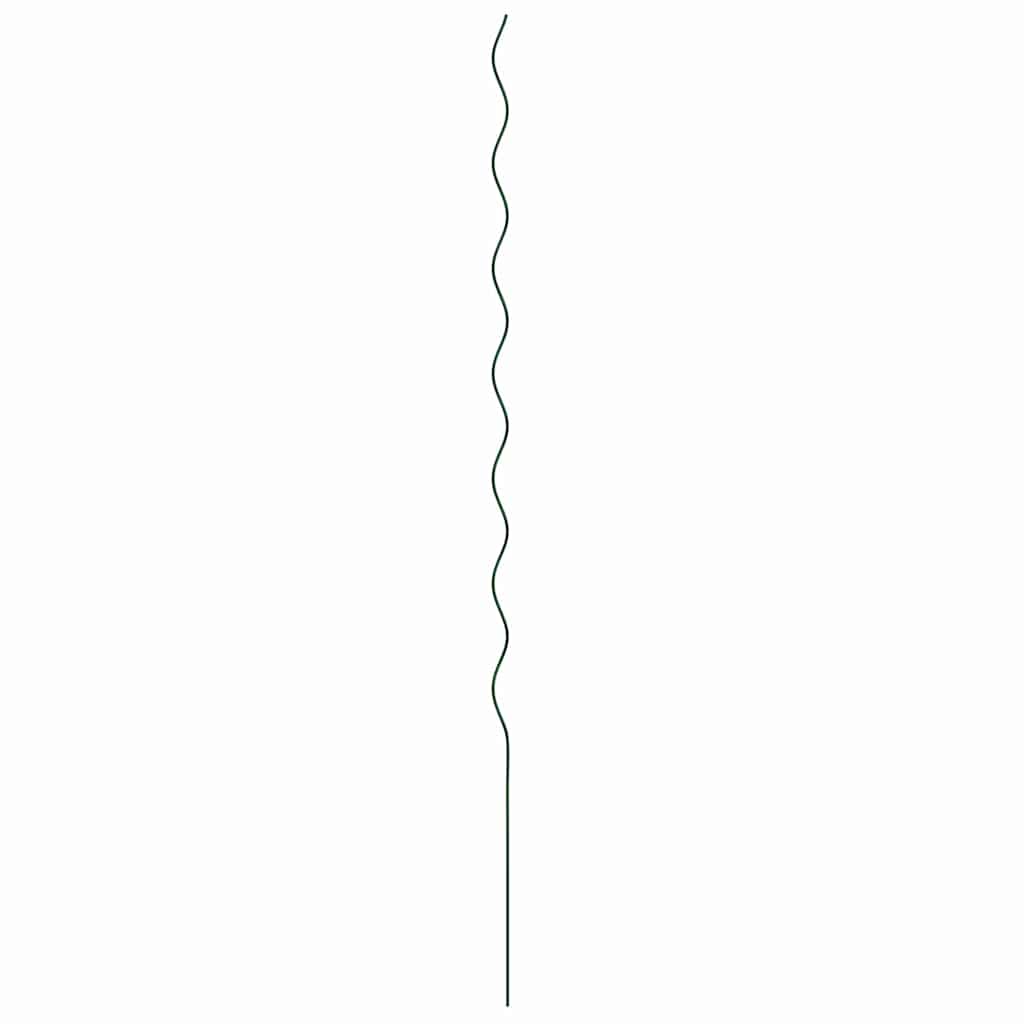 Vidaxl plantondersteuning 50 pcs groen 110 x 0.6 x 0.6 cm staal