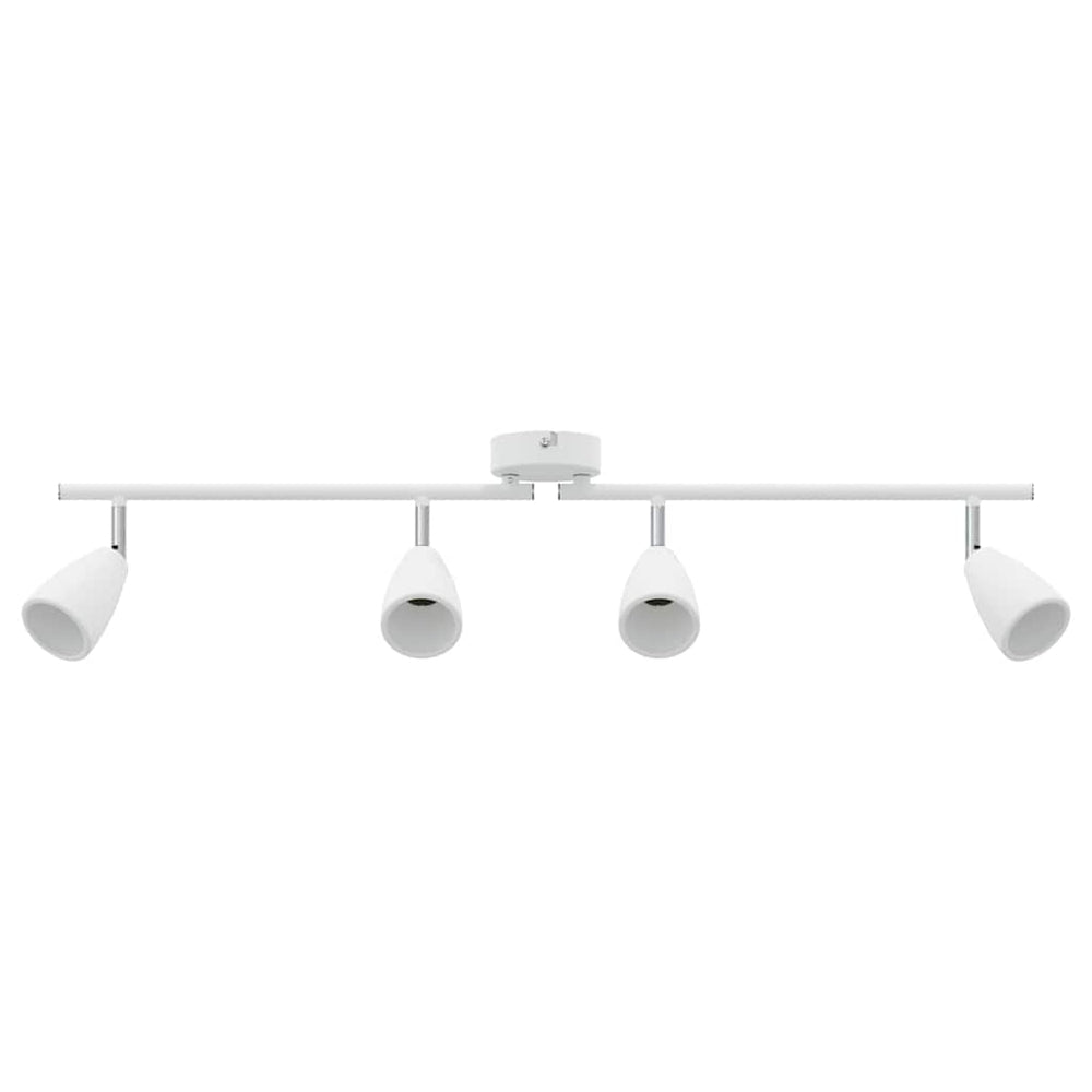 Vidaxl plafondspot met schijnwerpers wit 70 x 12,5 x 10,5 cm metaal