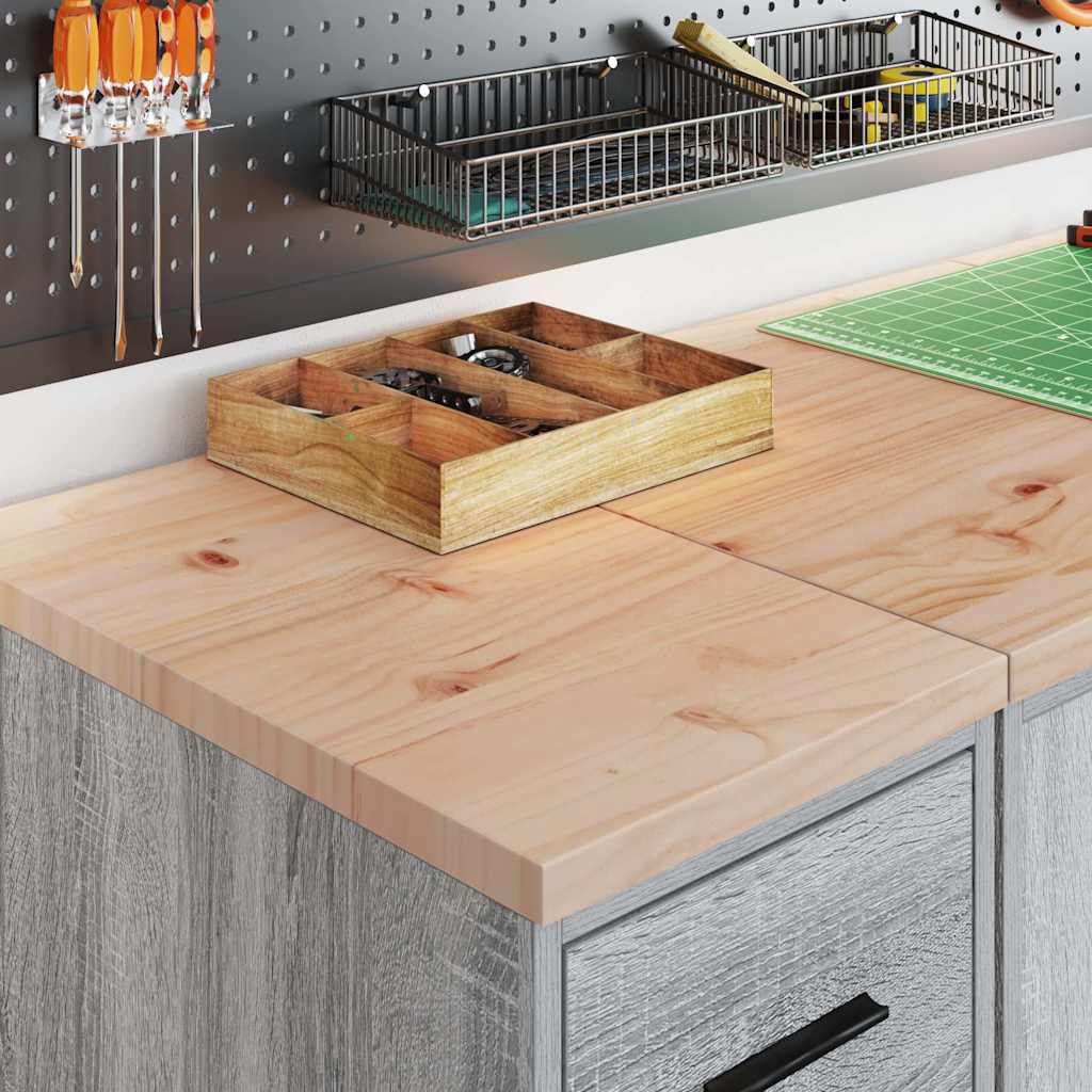 Vidaxl garagekasten 2 st bewerkt hout sonoma grijs