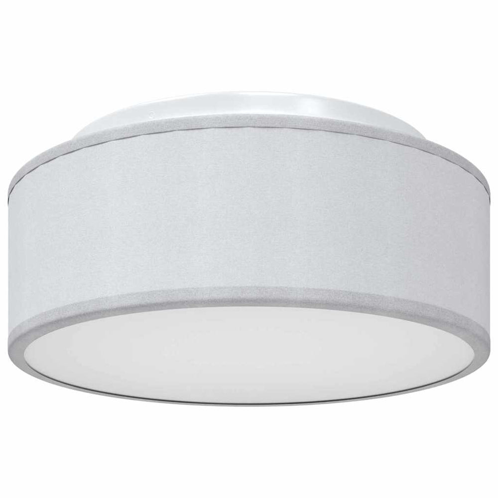 Vidaxl plafonnière met schijnwerpers grijs 30 x 30 x 13,5 cm stof