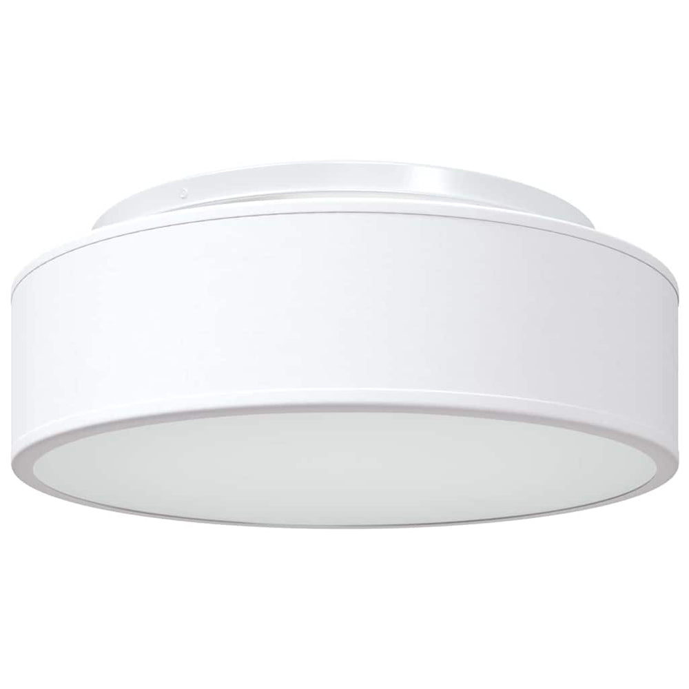 Vidaxl plafonnière met schijnwerpers wit 38 x 38 x 13,5 cm stof