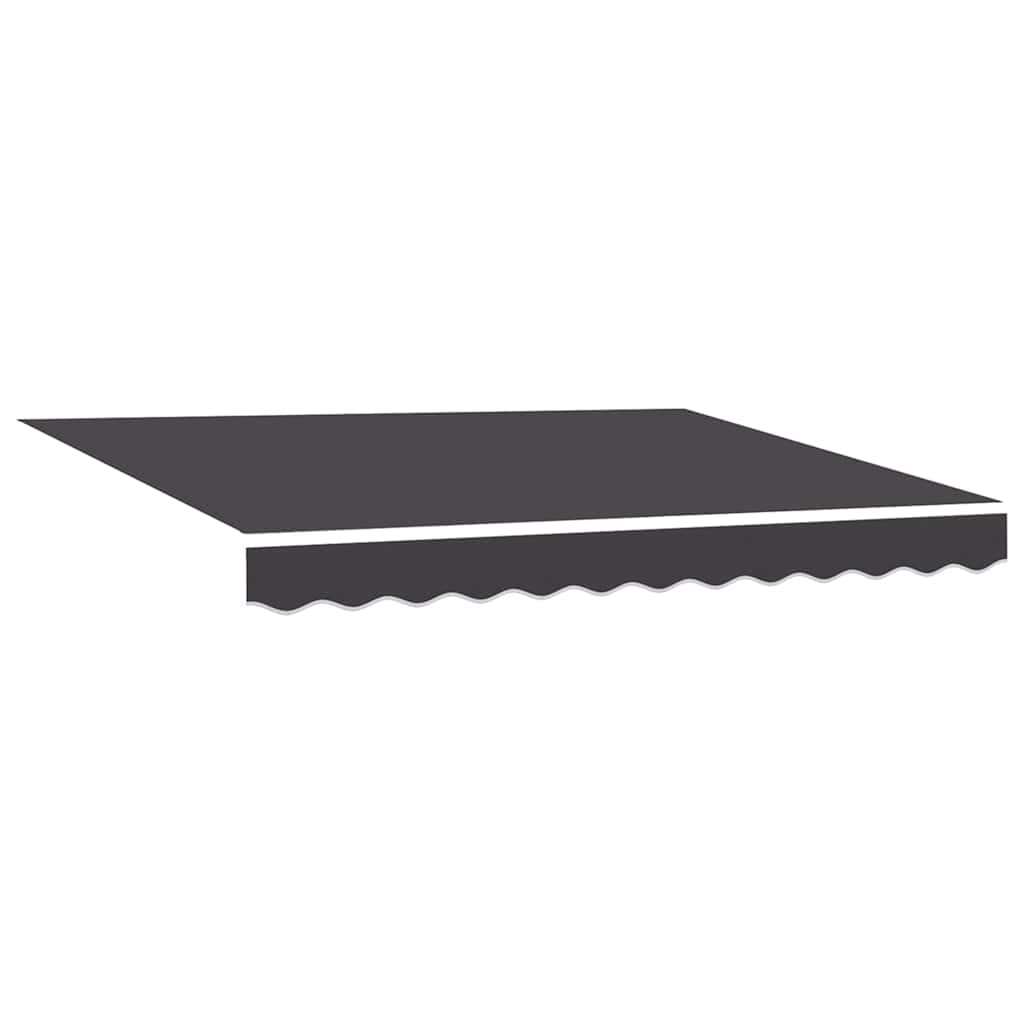 Vidaxl vervangingsdoek voor zonnescherm antraciet 280 x 195 cm