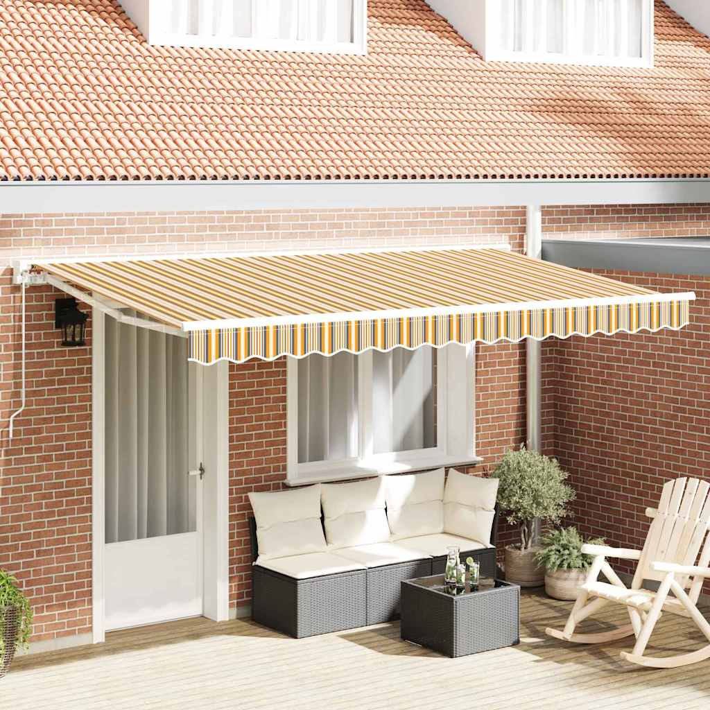 Vidaxl vervangingsdoek voor zonnescherm multikleur 380 x 195 cm