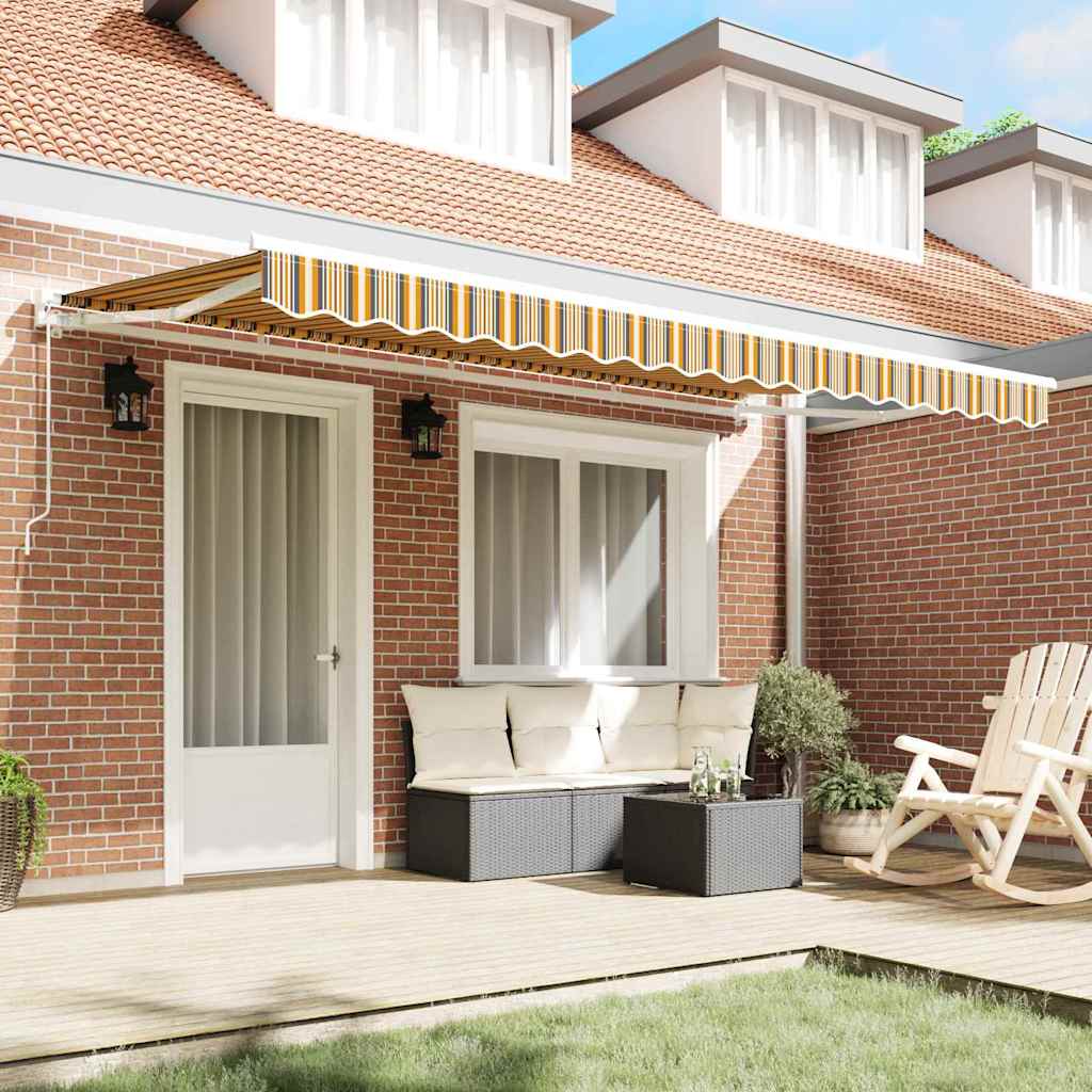 Vidaxl vervangingsdoek voor zonnescherm multikleur 380 x 195 cm