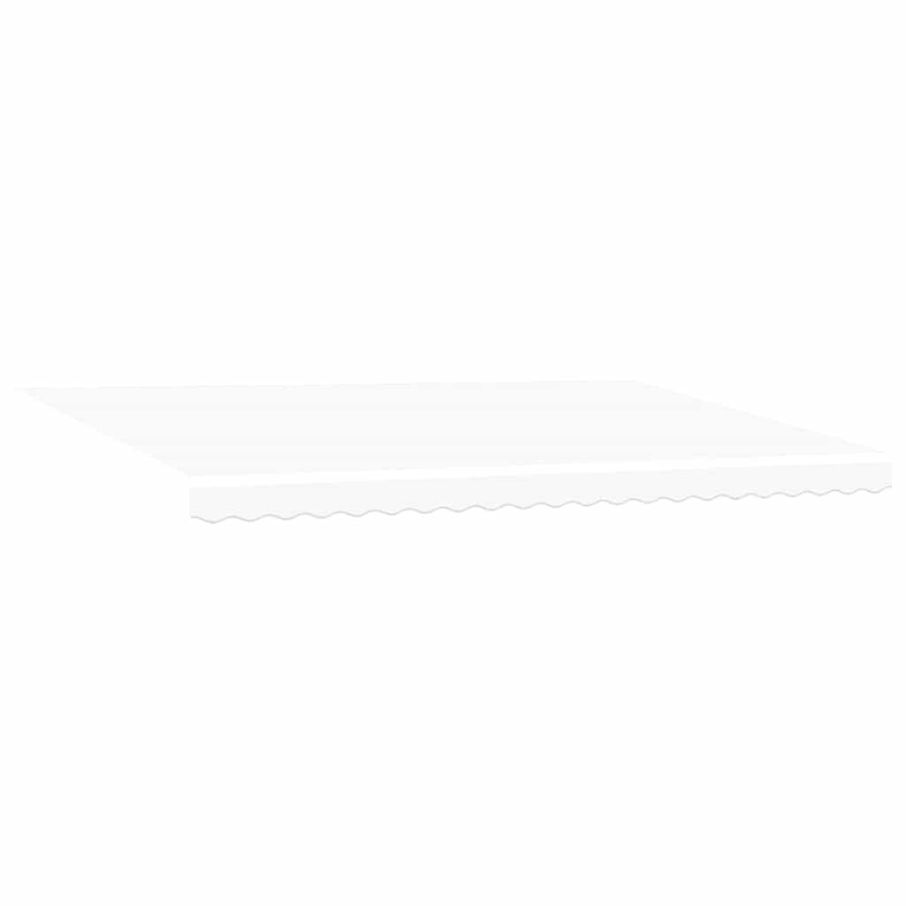 Vidaxl vervangingsdoek voor zonnescherm wit 480 x 345 cm polyester