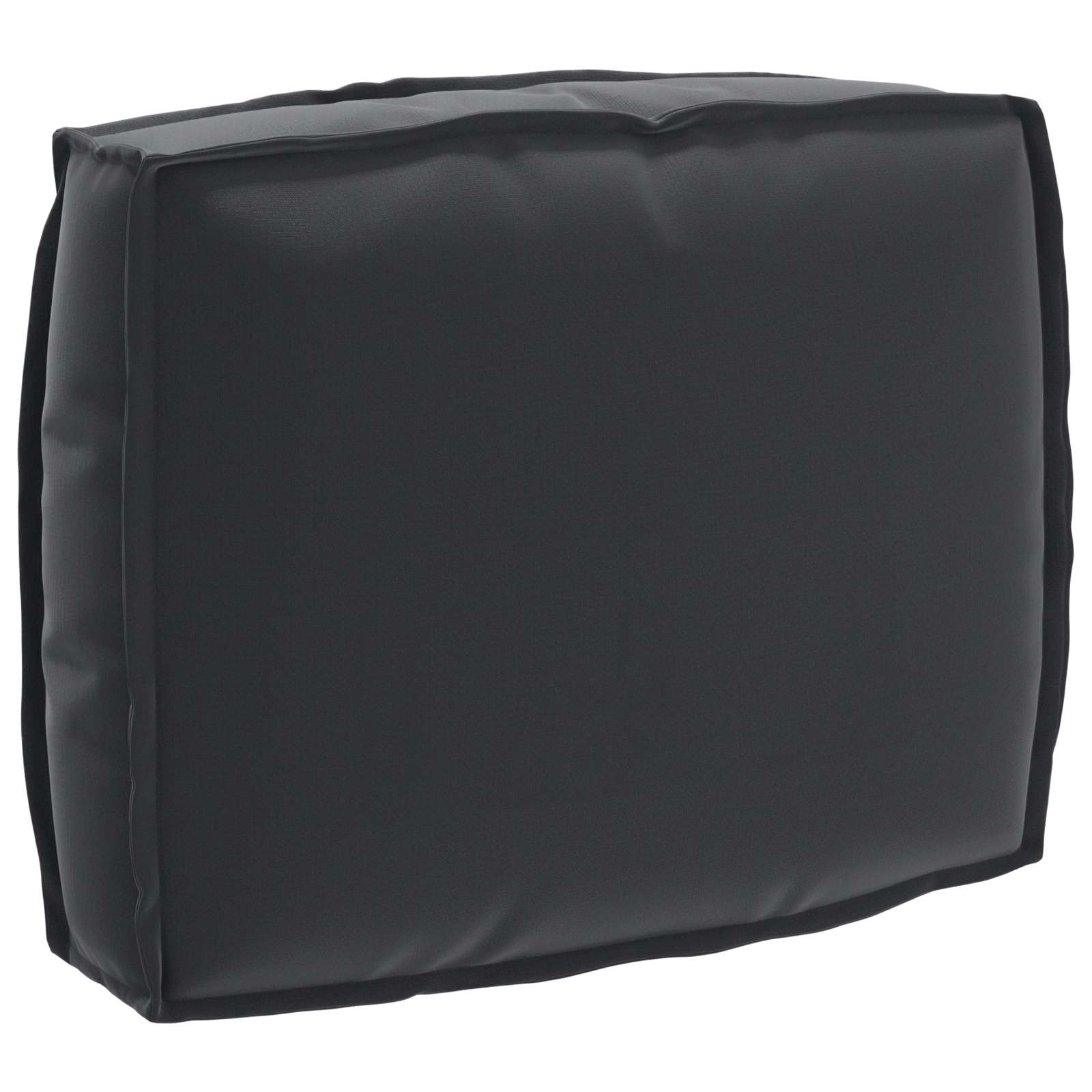 Vidaxl kussen zwart 50 x 40 x 12 cm oxford stof