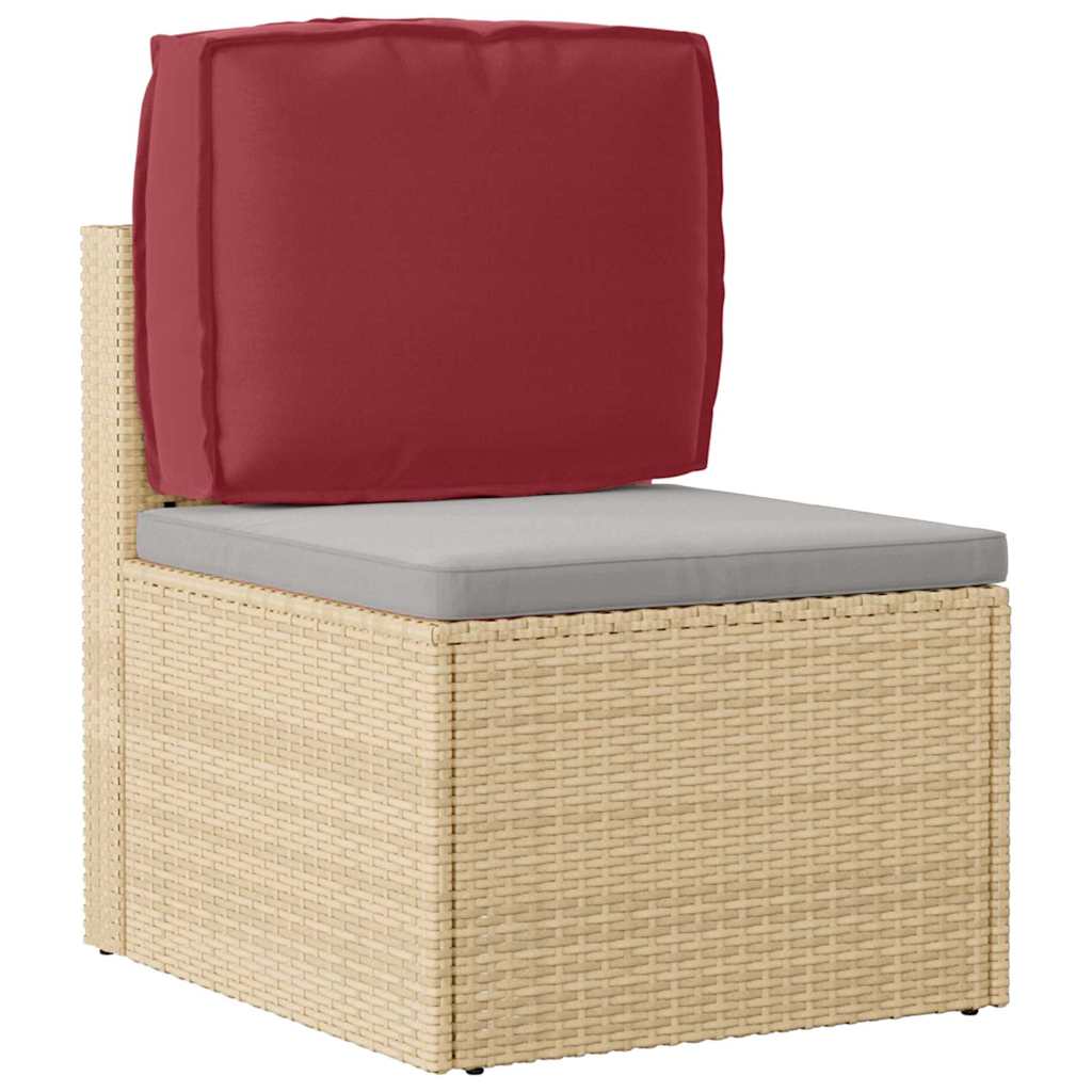Vidaxl kussen wijnrood 50 x 40 x 12 cm oxford stof