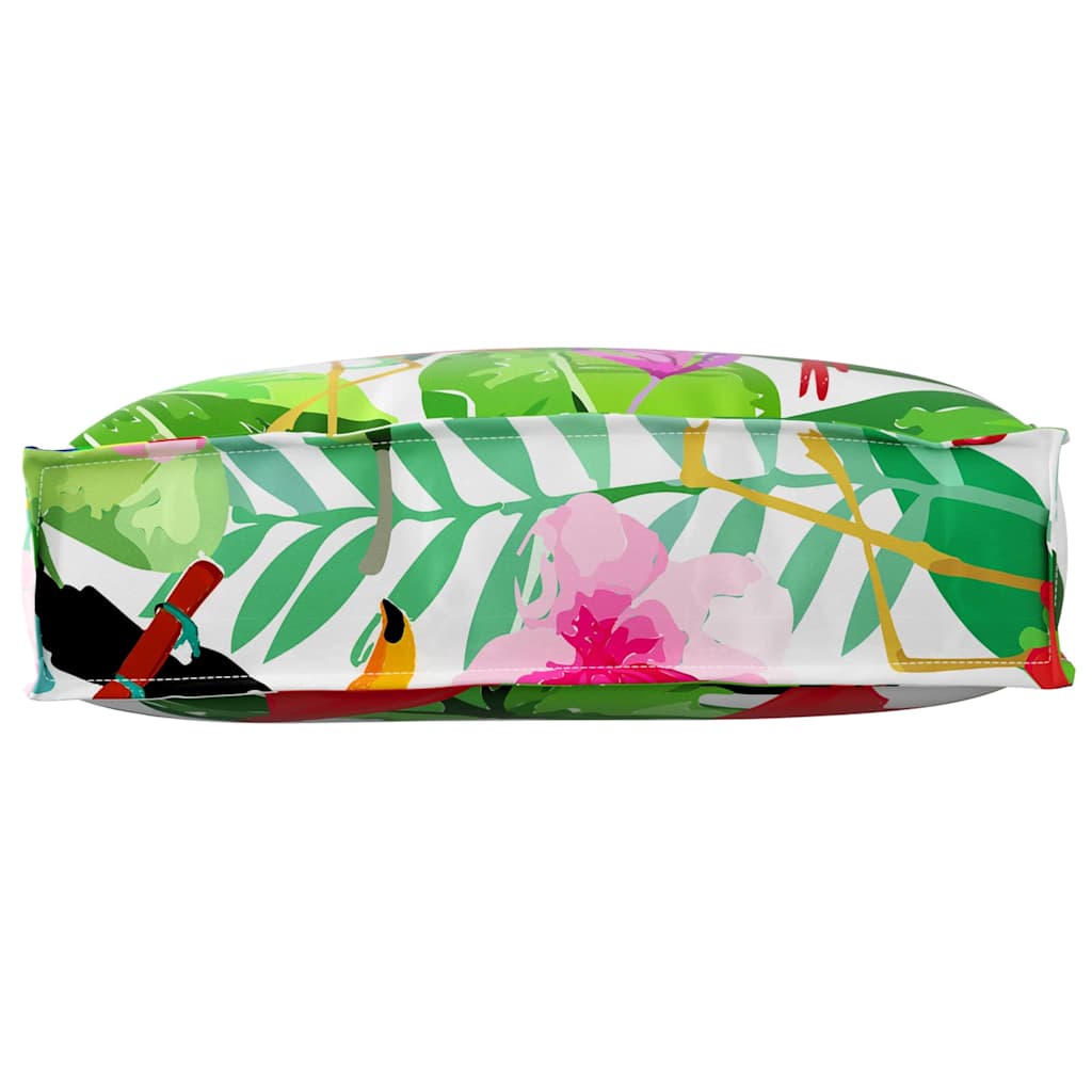 Vidaxl kussen bloemen multikleur 50 x 40 x 12 cm oxford stof