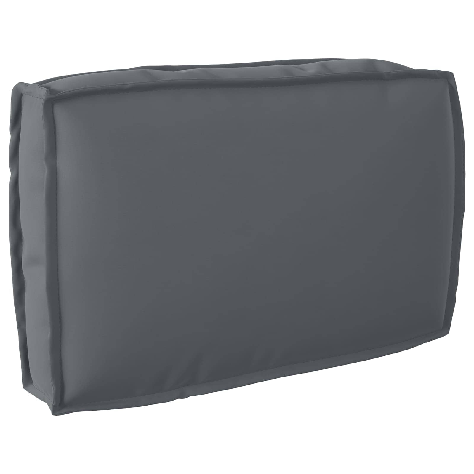 Vidaxl kussen antraciet 60 x 40 x 12 cm oxford stof
