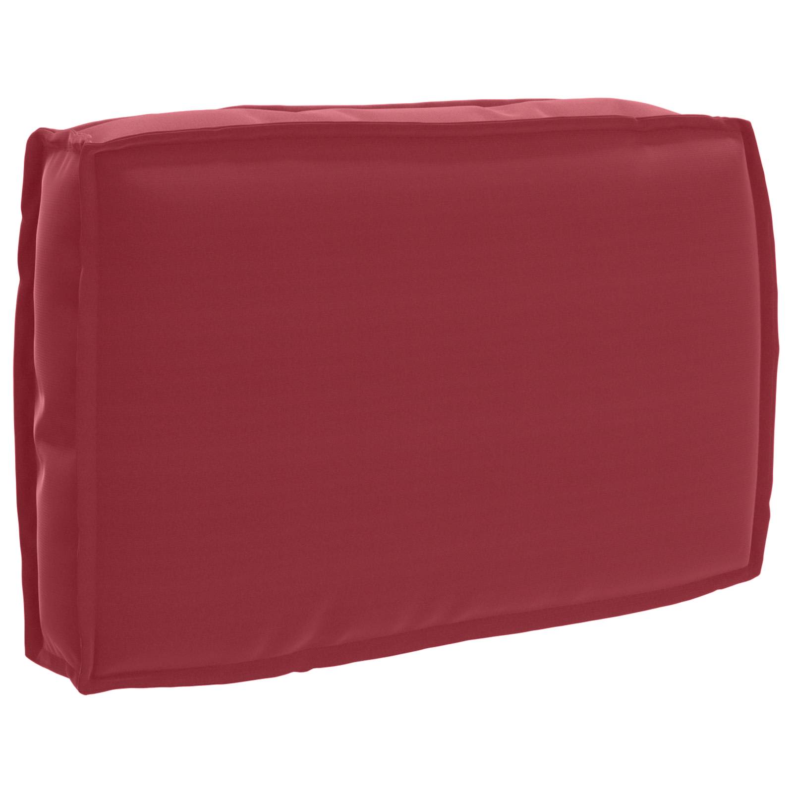 Vidaxl kussen wijnrood 60 x 40 x 12 cm oxford stof