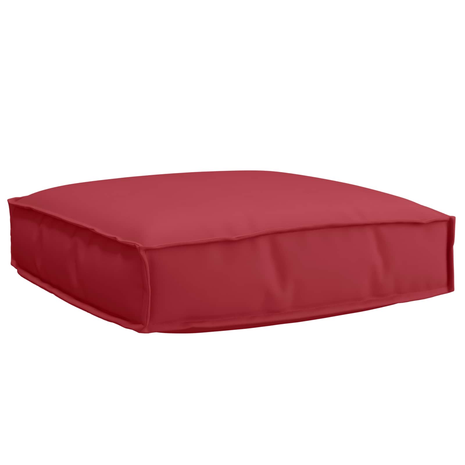Vidaxl kussen wijnrood 60 x 60 x 12 cm oxford stof
