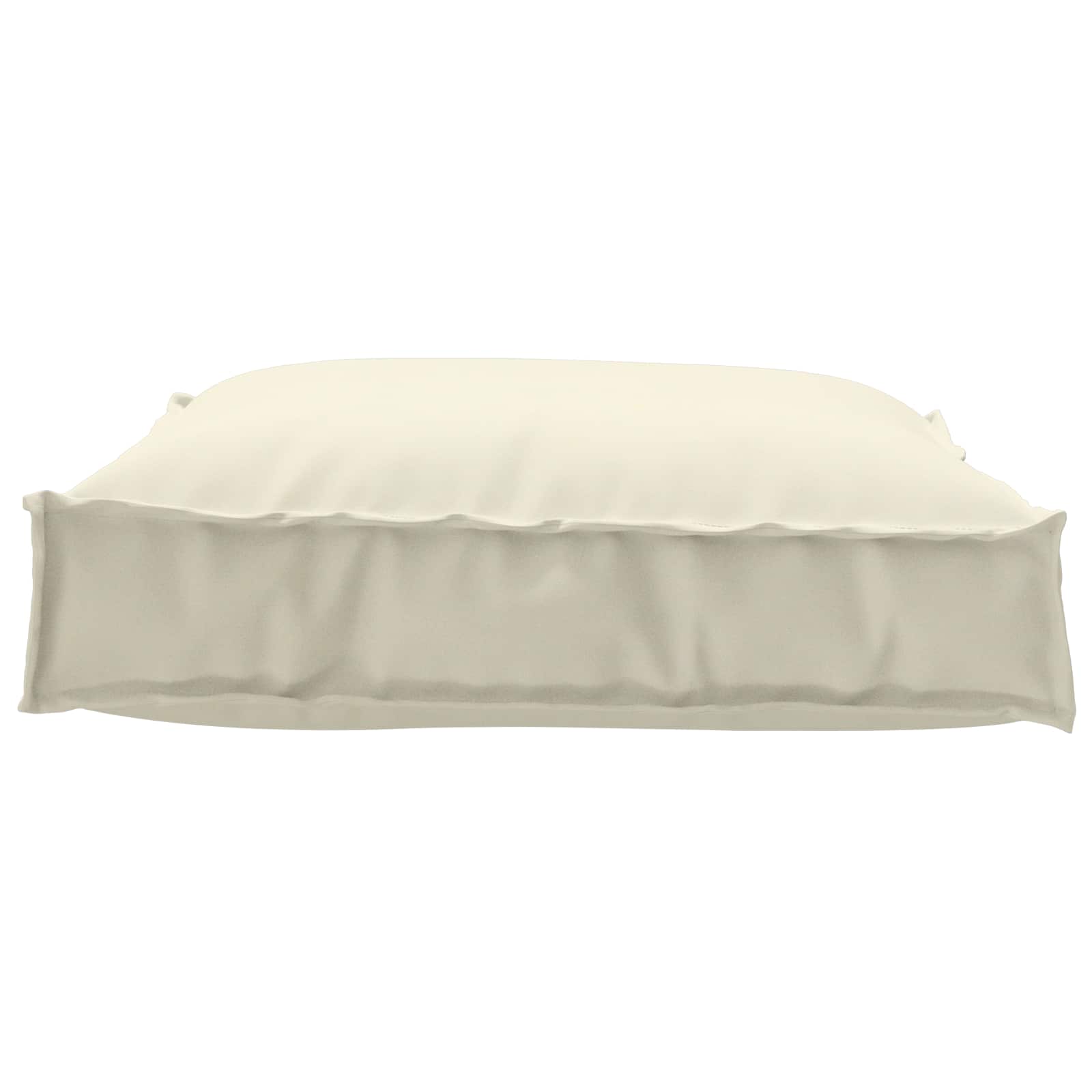 Vidaxl kussen crème 70 x 70 x 12 cm oxford stof