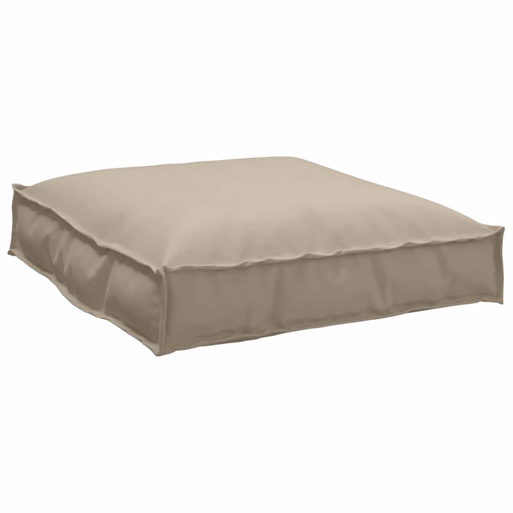Vidaxl kussen taupe 70 x 70 x 12 cm oxford stof