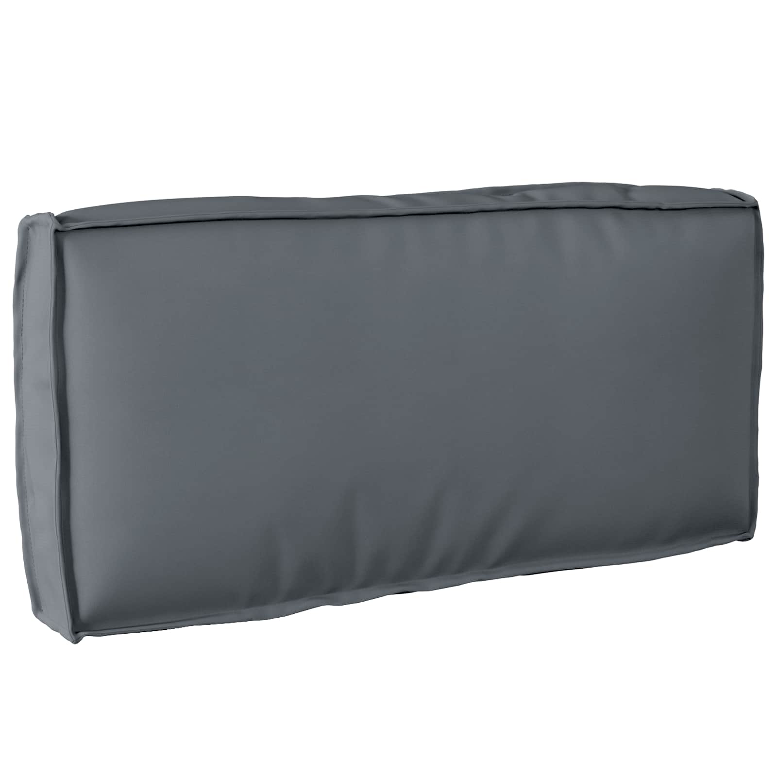 Vidaxl kussen antraciet 80 x 40 x 12 cm oxford stof