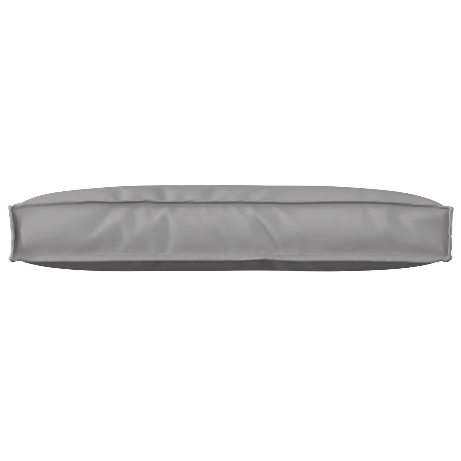 Vidaxl kussen grijs 80 x 40 x 12 cm oxford stof