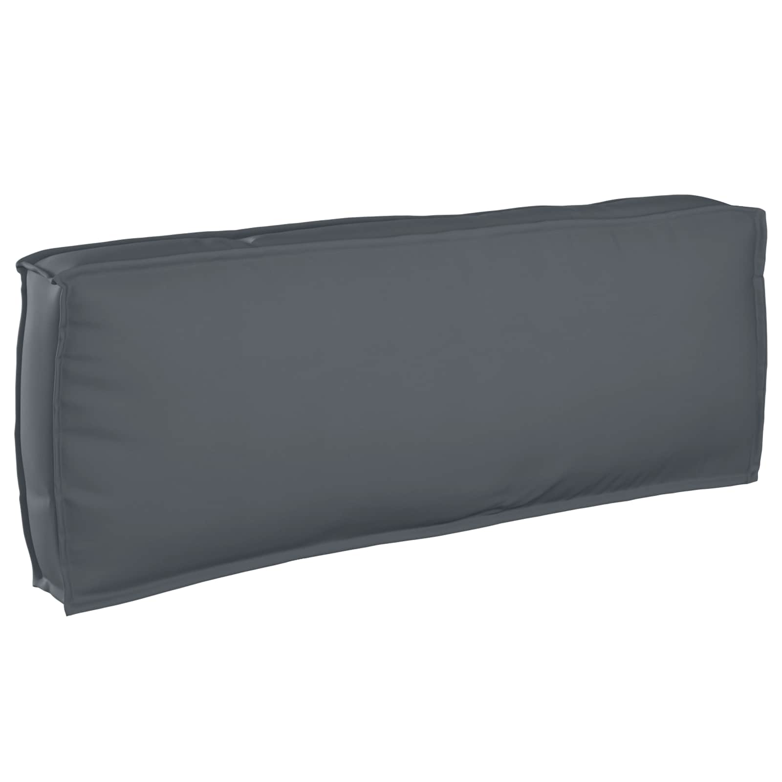 Vidaxl kussen antraciet 120 x 40 x 12 cm oxford stof
