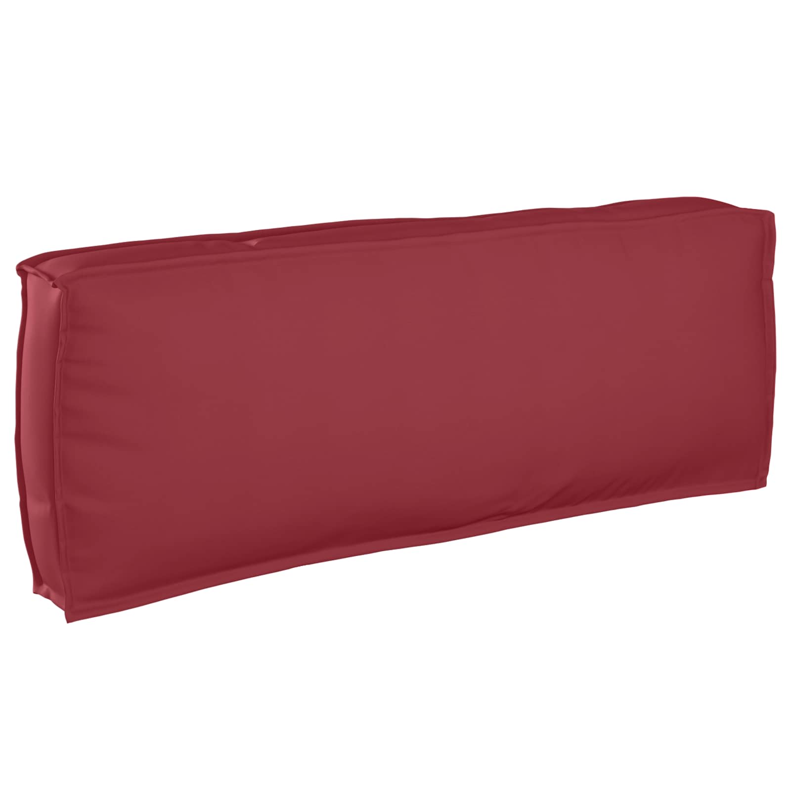 Vidaxl kussen wijnrood 120 x 40 x 12 cm oxford stof
