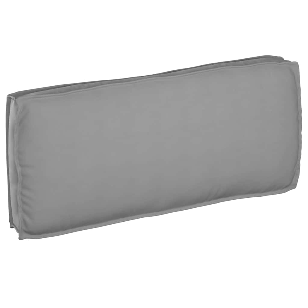 Vidaxl kussen grijs 120 x 50 x 12 cm oxford stof