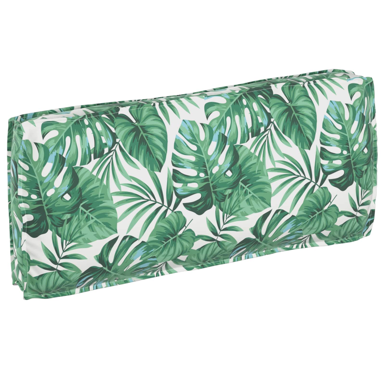 Vidaxl kussen blad bladpatroon 120 x 50 x 12 cm oxford stof