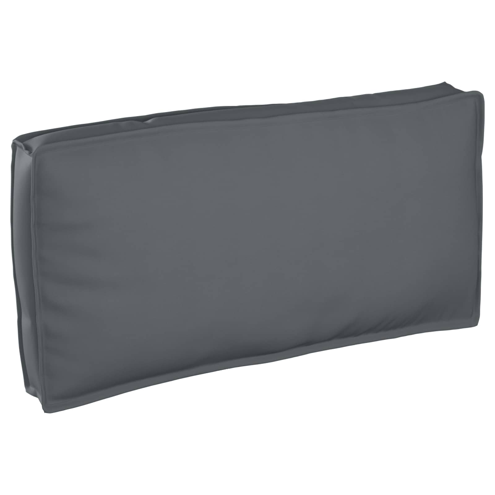 Vidaxl kussen antraciet 120 x 60 x 12 cm oxford stof