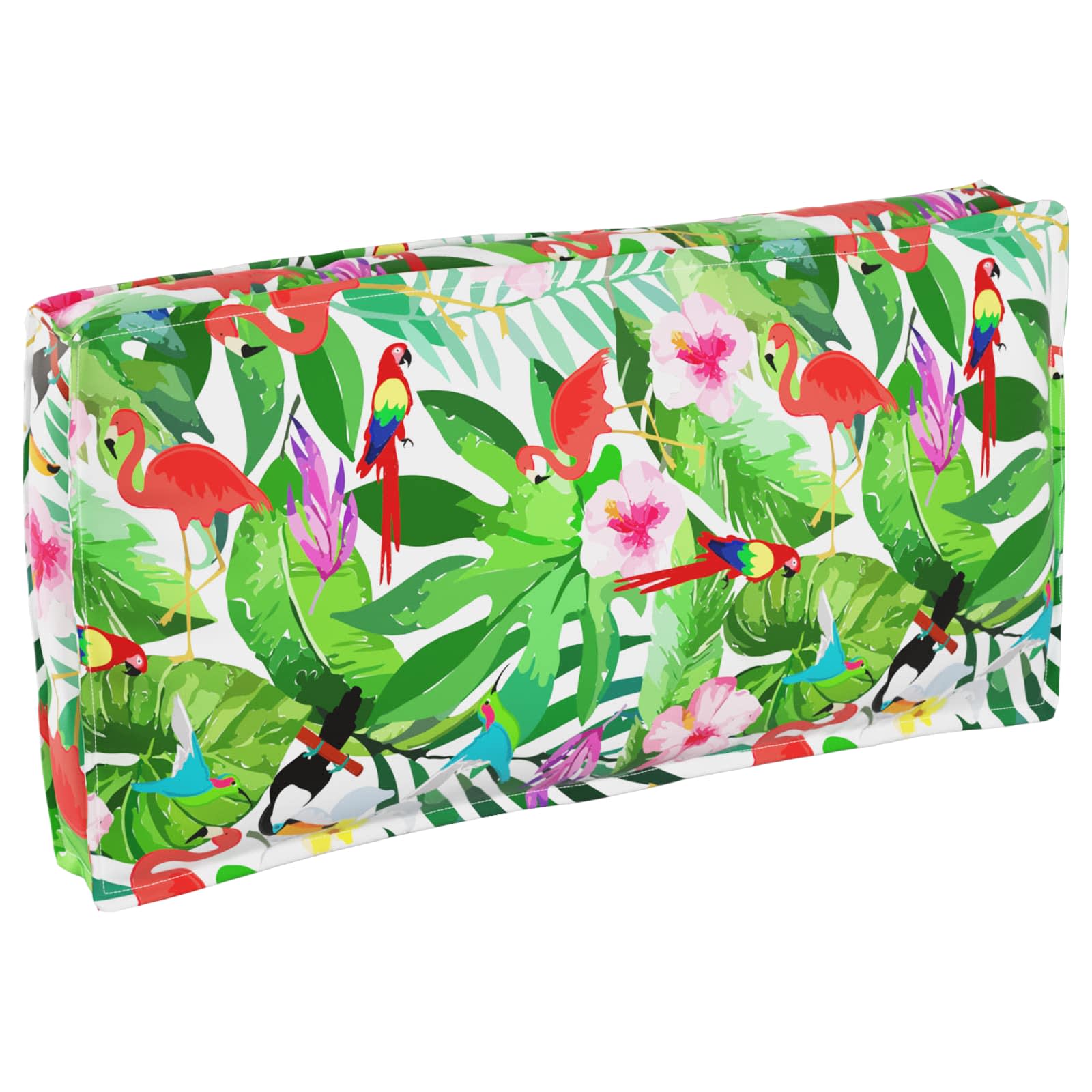 Vidaxl kussen bloemen multikleur 120 x 60 x 12 cm oxford stof