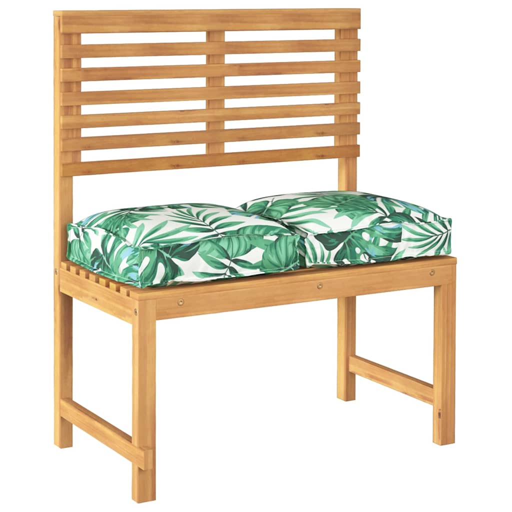 Vidaxl kussen blad 2 pcs bladpatroon 40 x 40 x 8 cm oxford stof