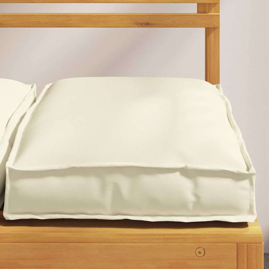 Vidaxl kussen 6 pcs crème 40 x 40 x 8 cm oxford stof