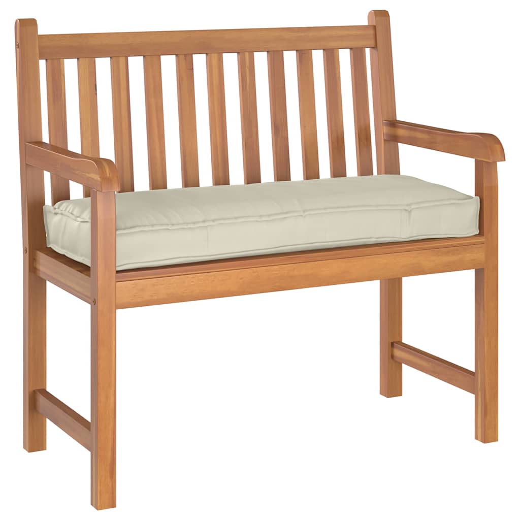 Vidaxl kussen crème 100 x 40 x 8 cm oxford stof