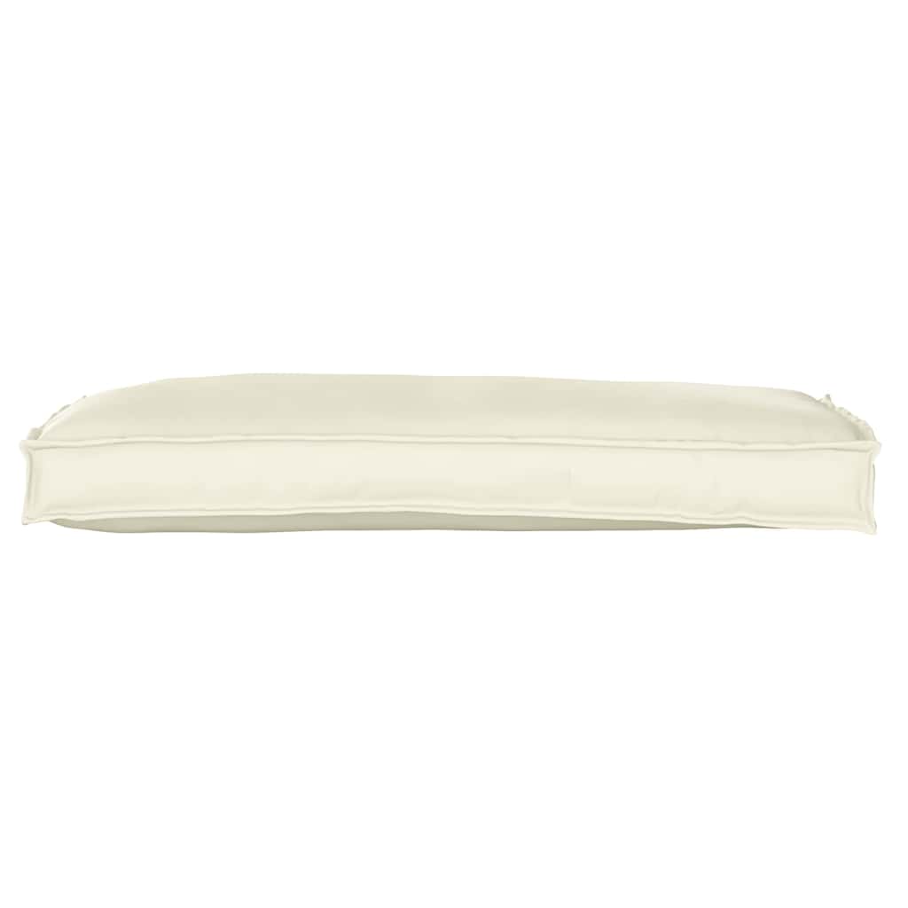 Vidaxl kussen crème 100 x 40 x 8 cm oxford stof